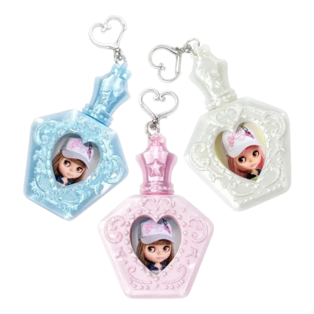 perfume id photo keyring