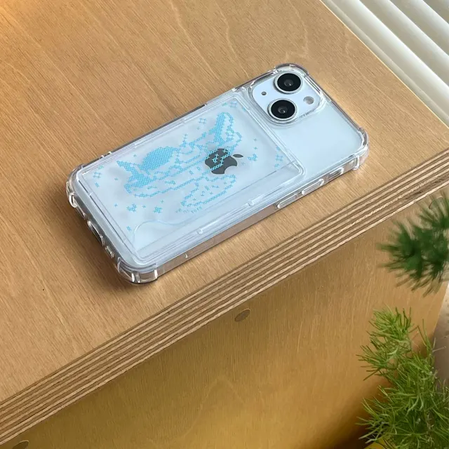 [Jelly Hard Case] Parfait Case - Blue