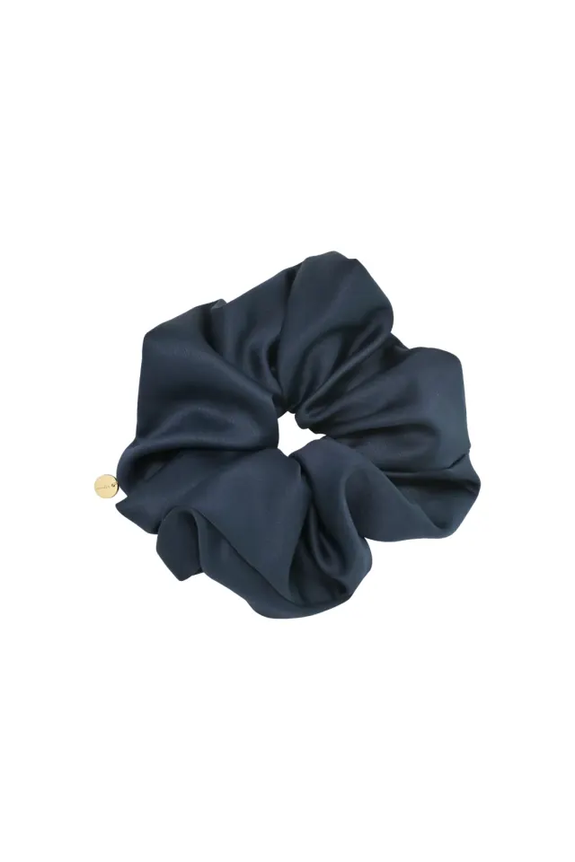 oooho Classic Scrunchie - Navy