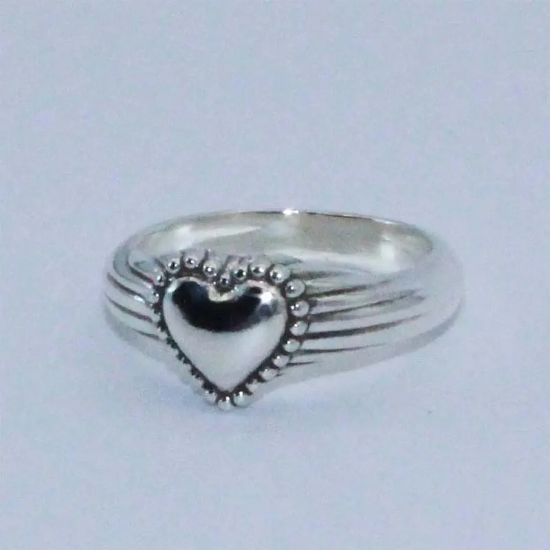 vintage heart ring