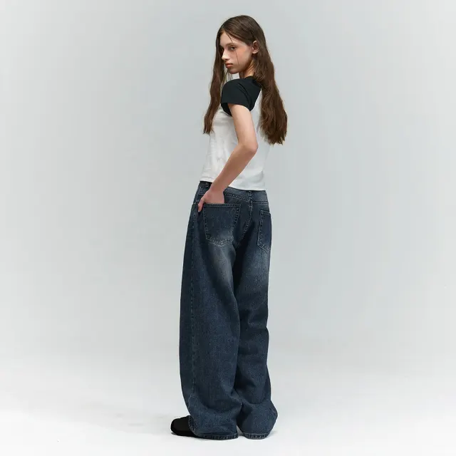 BTB : WAVE WASHING JEANS [BLUE MINUIT CORE]