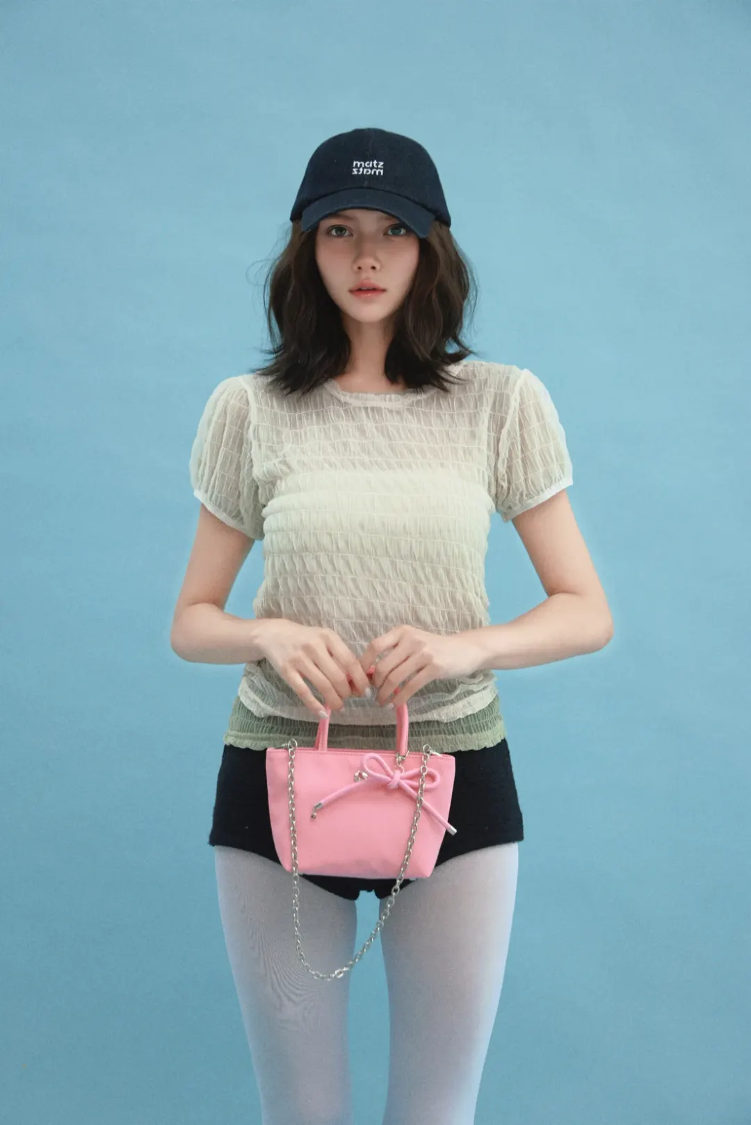 MATZ DENIM CAP BLACK