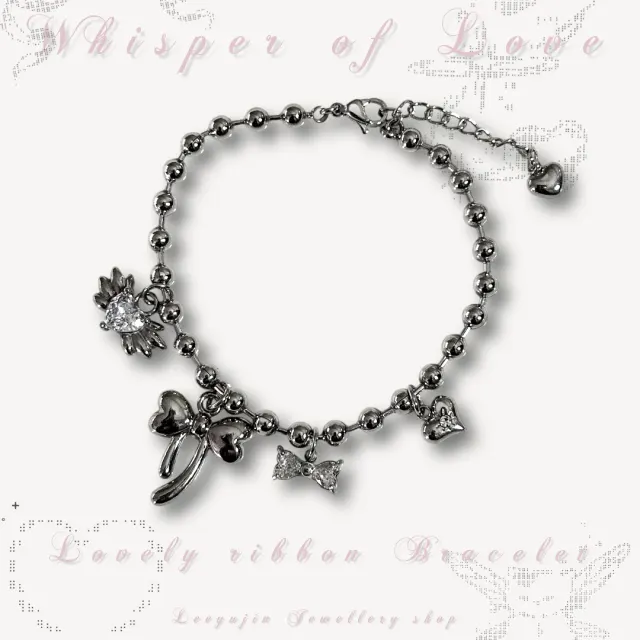 Lovely ribbon bracelet