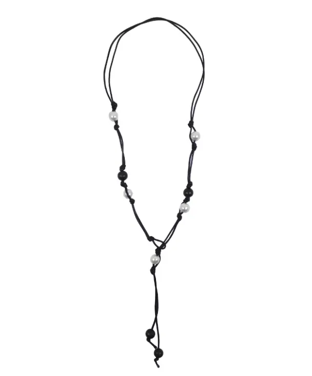 美愛桃源 pearl rope necklace