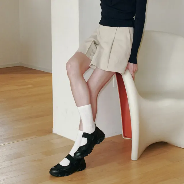 ピグモント スカートパンツ - Beige
