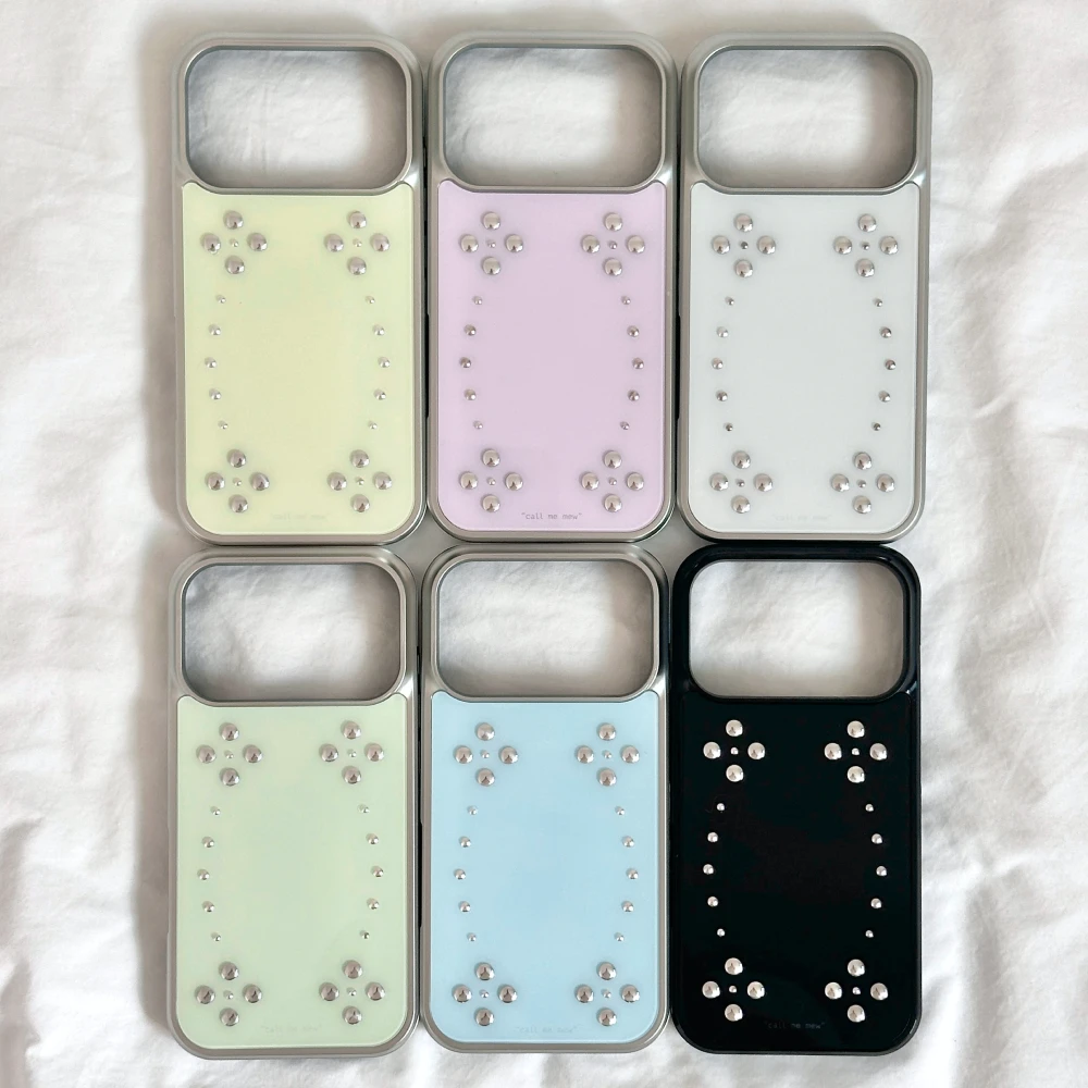 stud flower phone case - 39Fashion