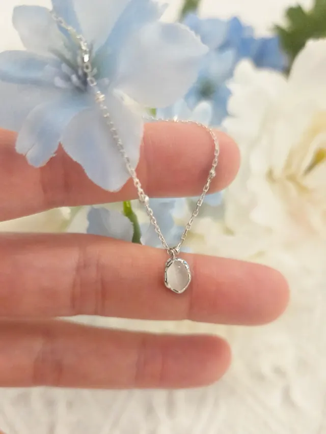 [Silver925] Wave Glow Oval Bracelet