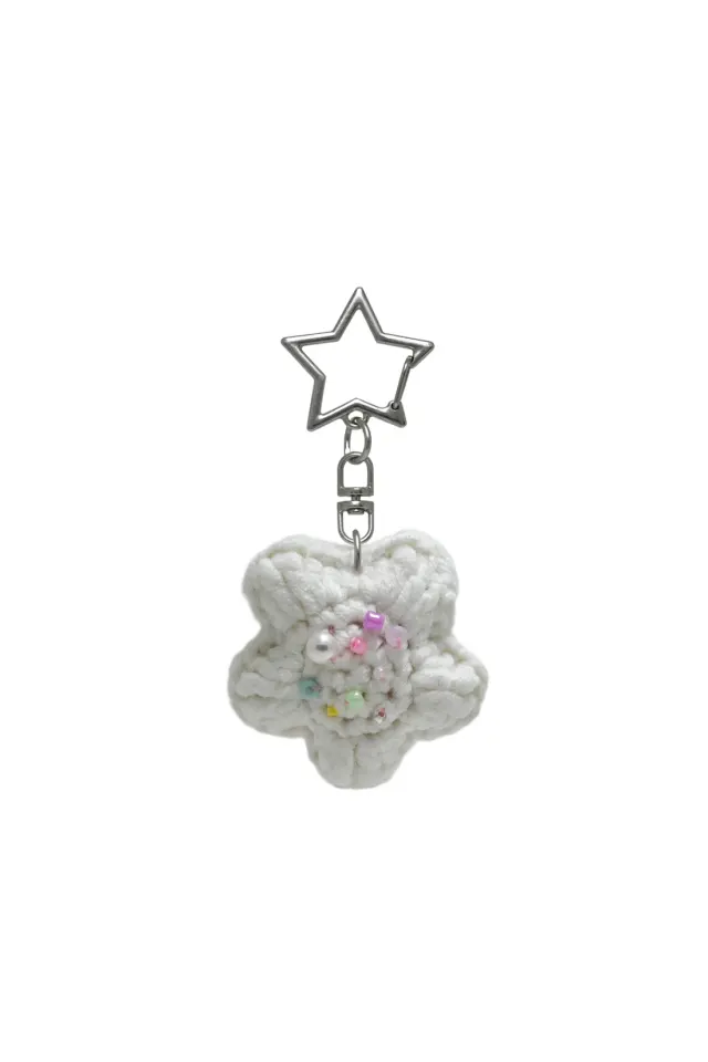 Lucky Star Key Ring ver 2 - White