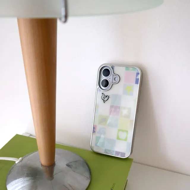 [Glossy Glass Silver Bumper Case] 夏の採集