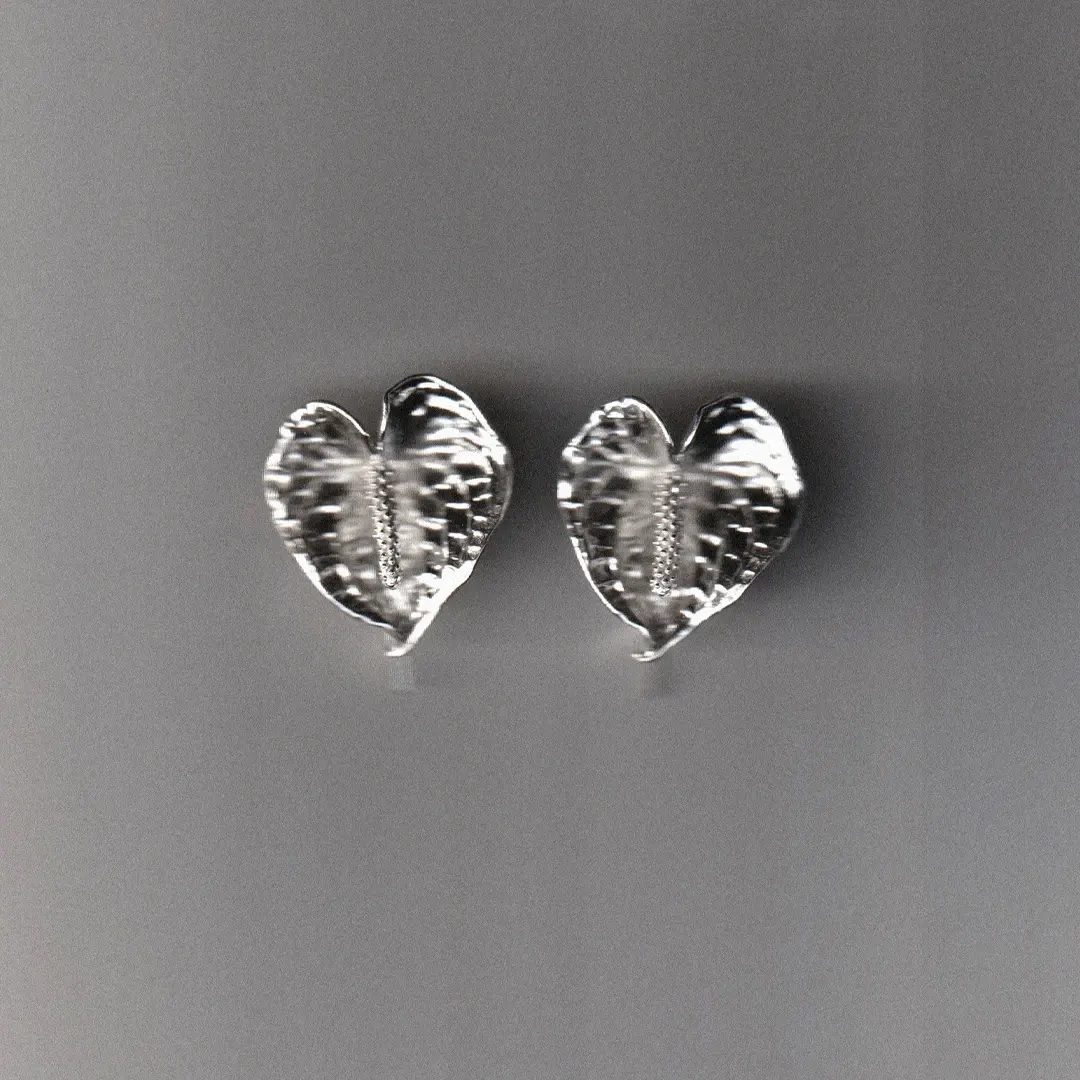 ANTHURIUM EARRINGS