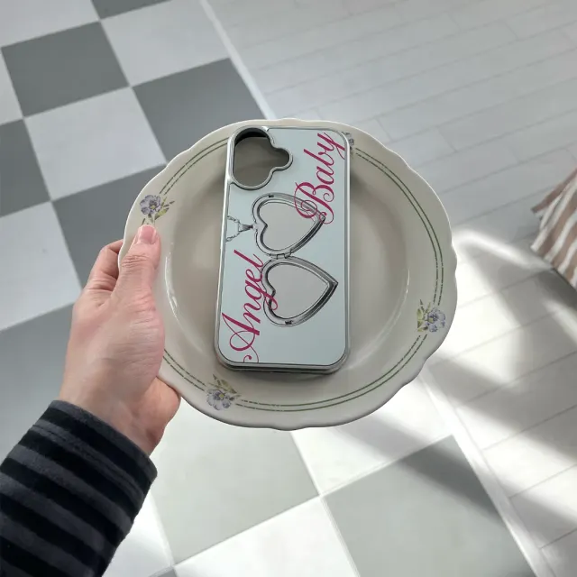 Angel Baby • Light Mint • Mirror Bumper Case