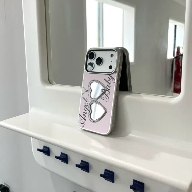 Angel Baby • Baby Pink • Mirror Bumper Case