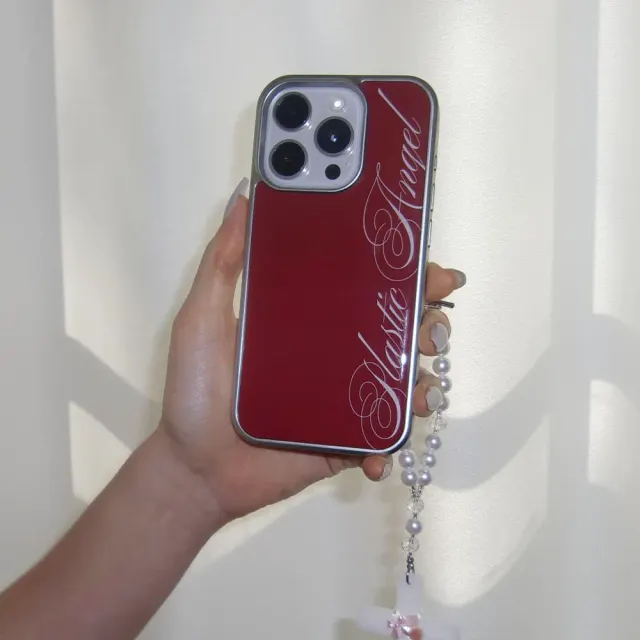 【MagSafe対応】 Plastic Angel Case_Red