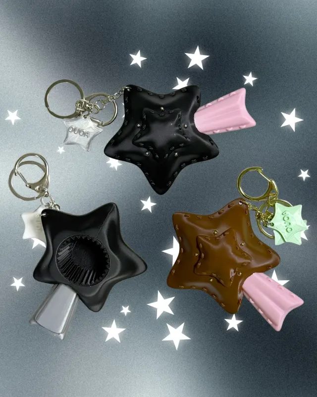 Shooting Star Opener Keyring