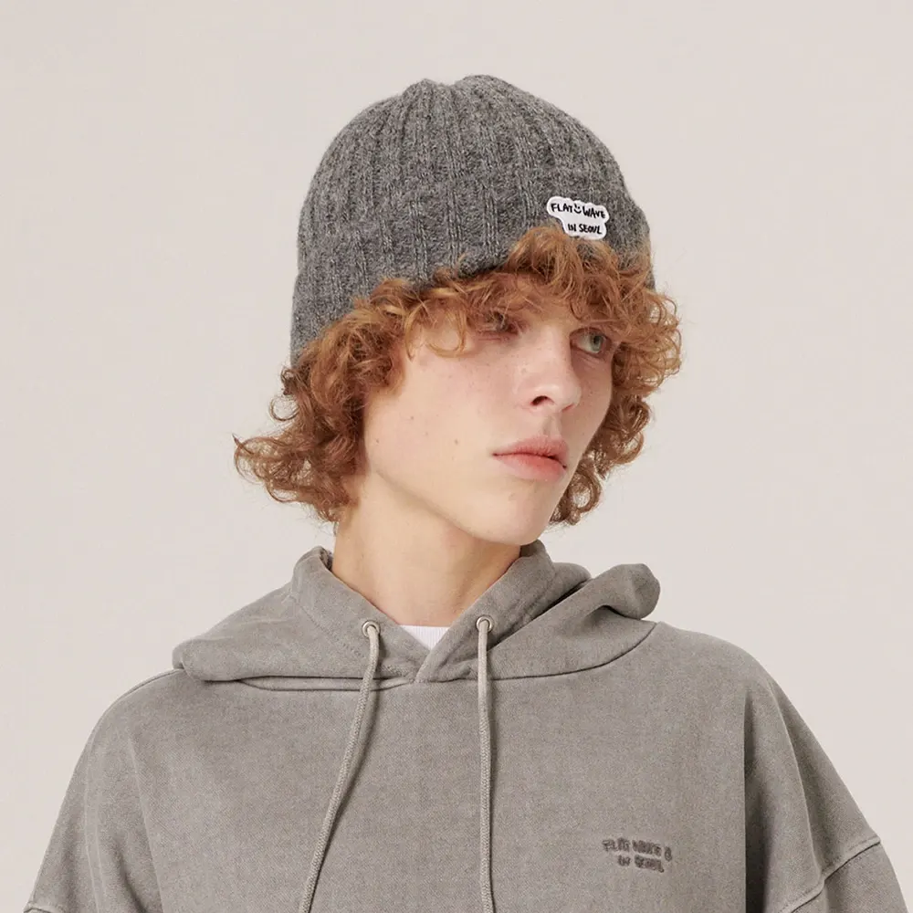 Baii Beenie Charcoal
