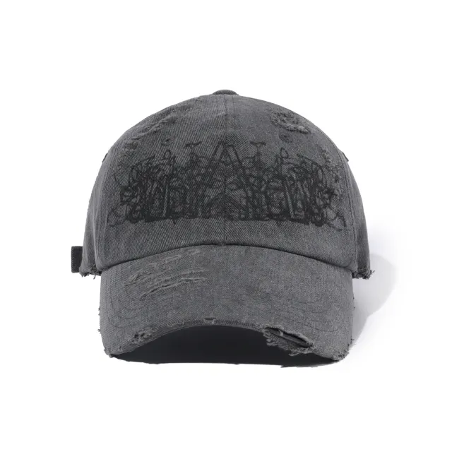 BLAVKNESS LOGO CAP_GRAY