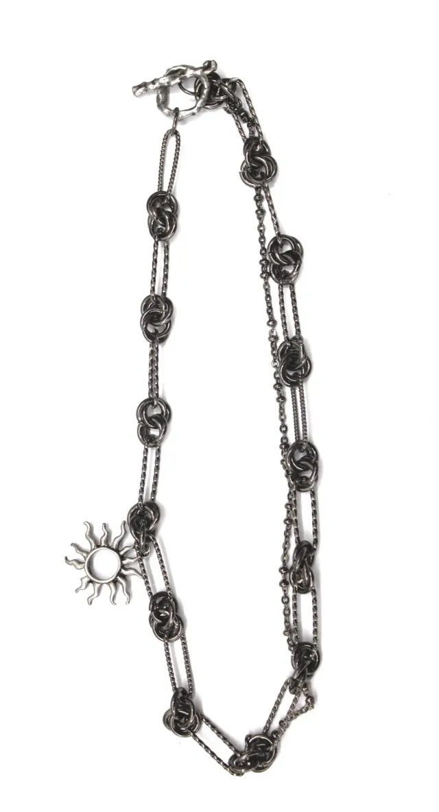 花樣年華 antique sun chain necklace