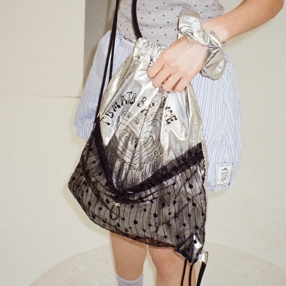 Gym sack_Silver