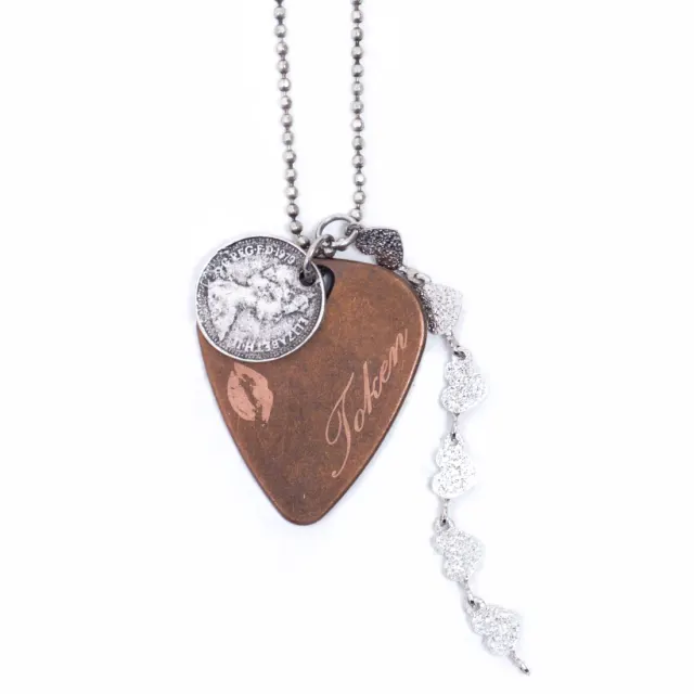 Lucky Penny Token necklace
