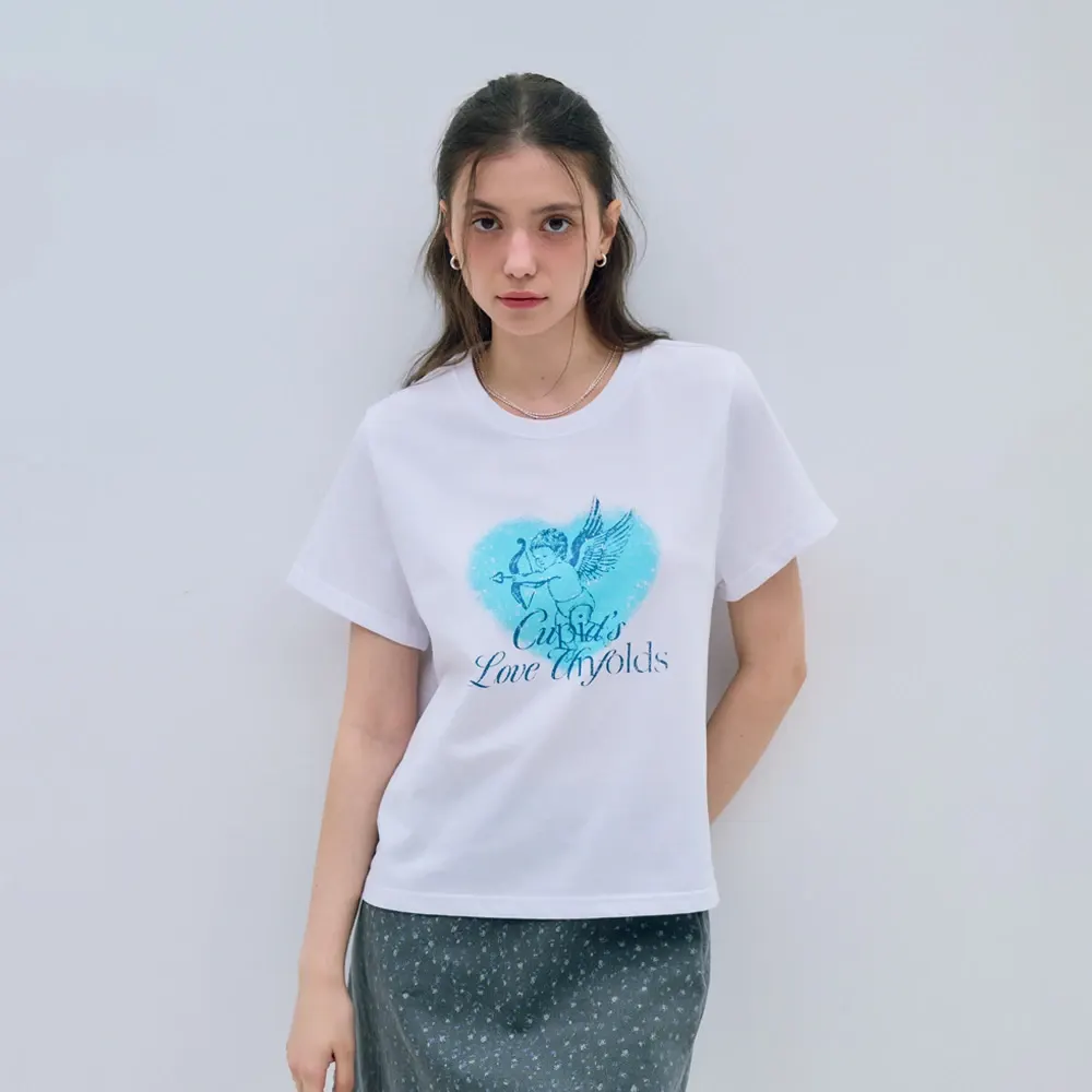 MET crack cupid T-shirts Vintage white