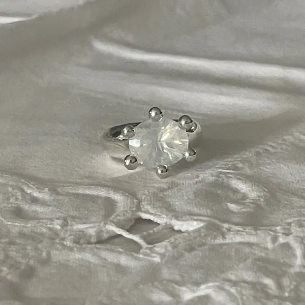 bluemoon quartz sienna ring (12*10mm)