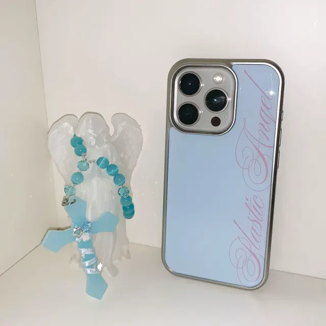 【MagSafe対応】 Plastic Angel Case_Blue