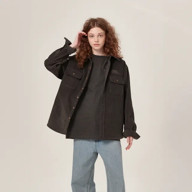 Lofo Boy Corduroy Shirt Charcoal