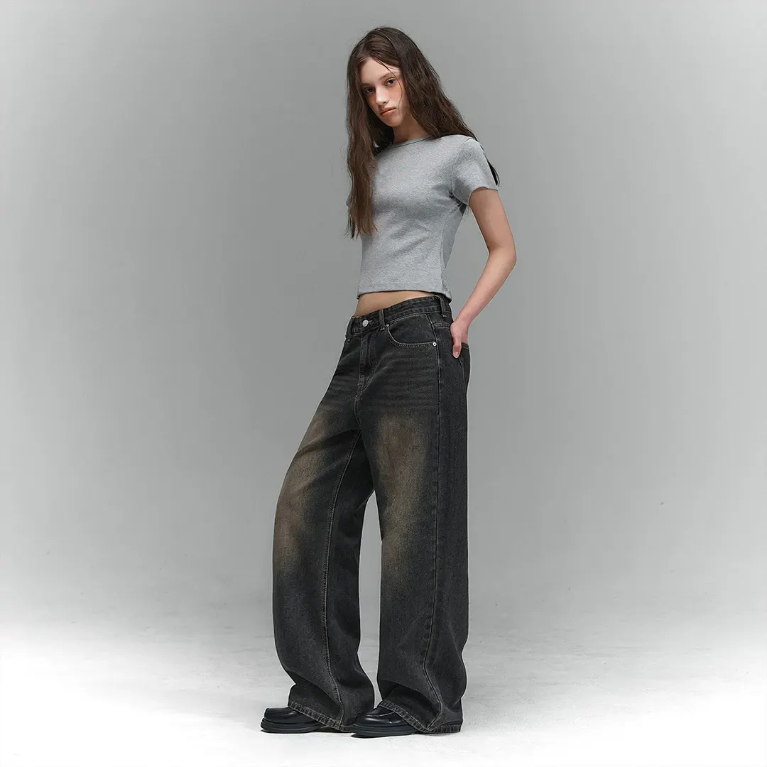 BTB : WAVE WASHING JEANS [BLACK CORE]