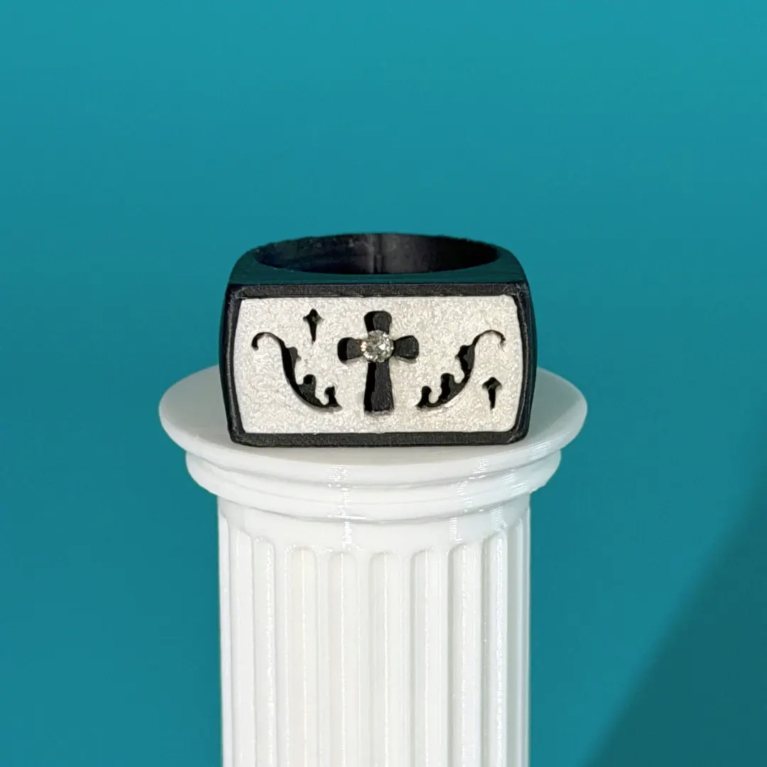Guardian Cross Ring