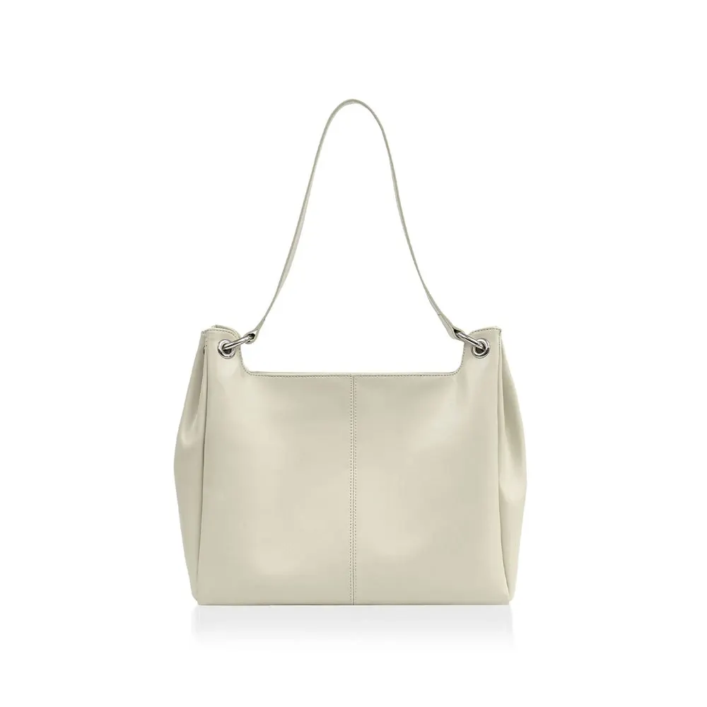 Mael Shoulder Bag_L Classic_Cloud Cream