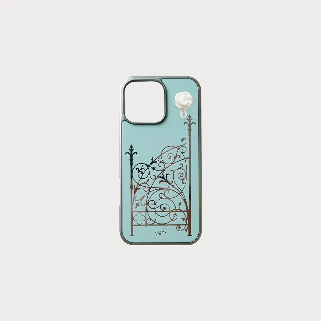 Antique Gate (mirror silver) + Rose Hook
