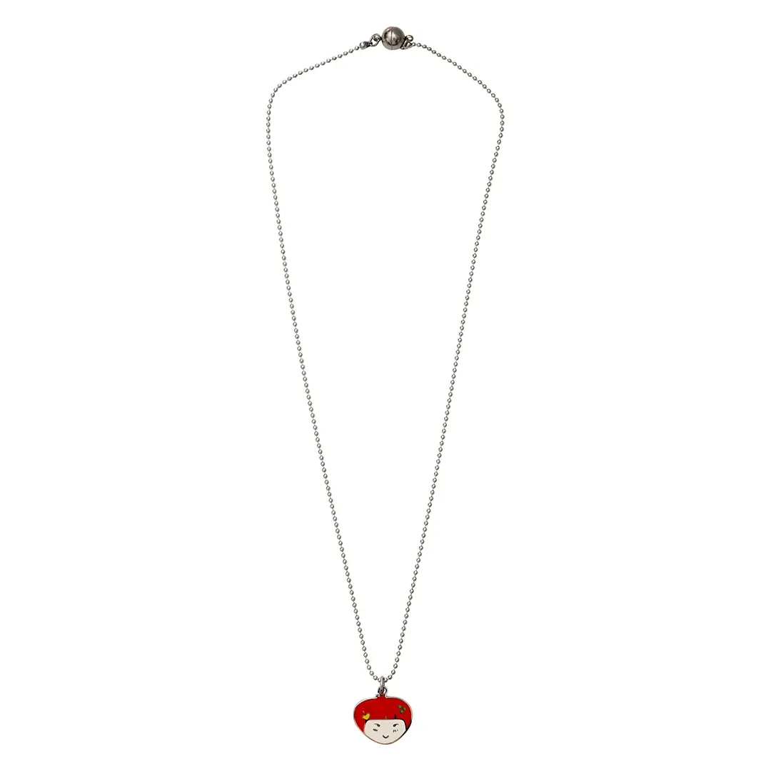 [X DALKI] Epoxy Face Necklace