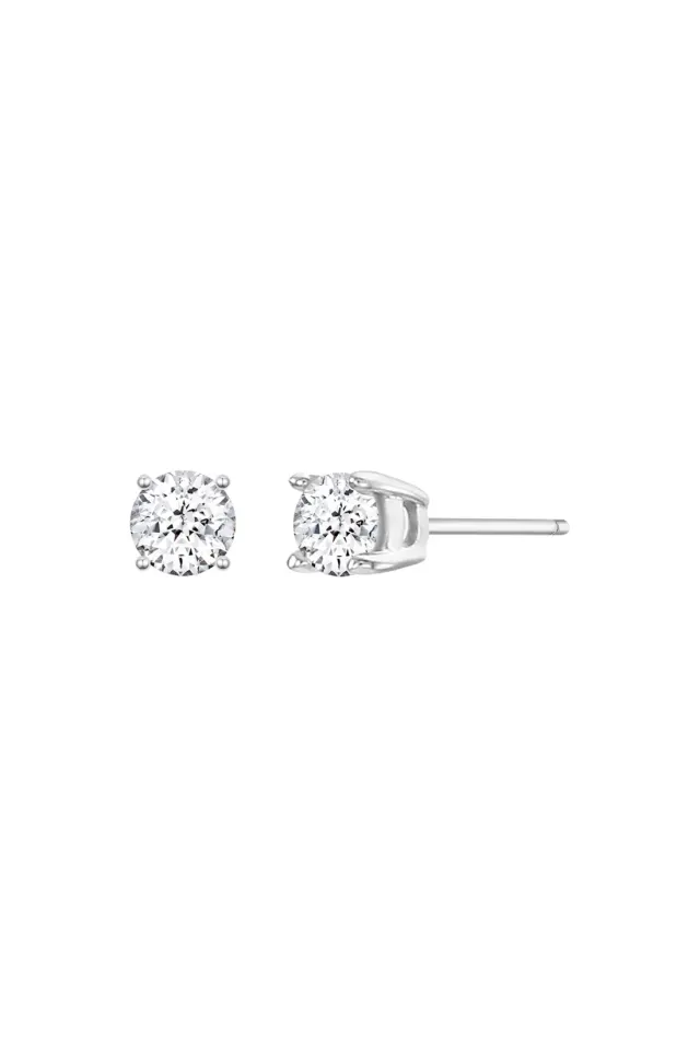 4mm Cubic Earrings