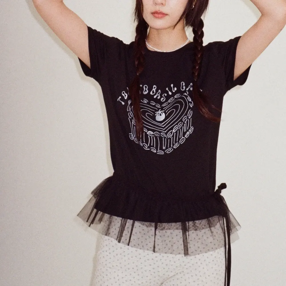 Love Cake T-shirt_Black