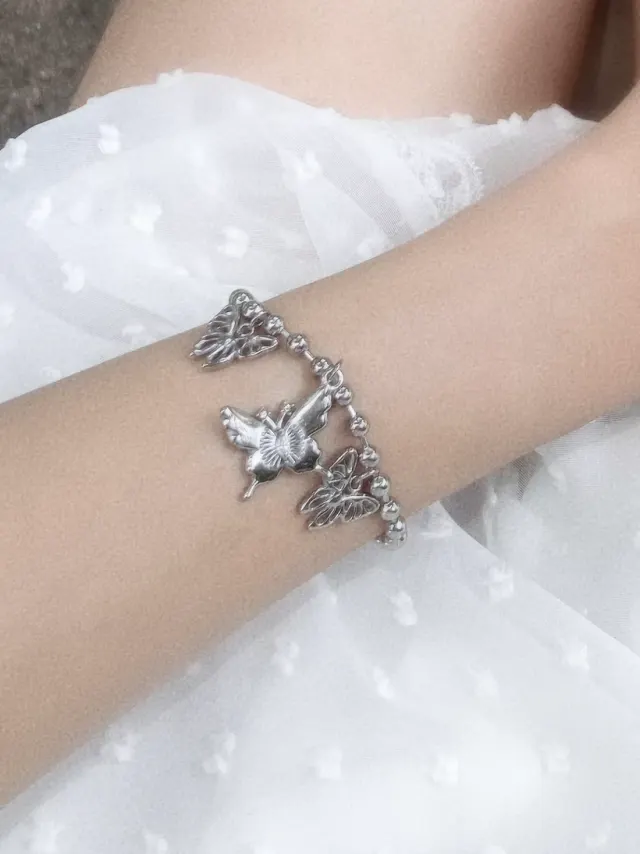Butterfly blossom bracelet