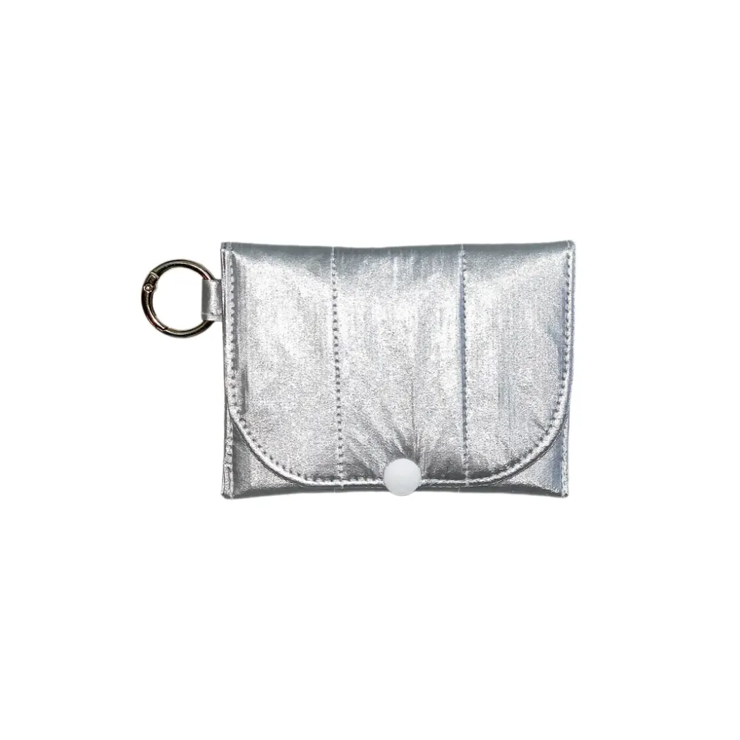 Sun glitter keyring wallet