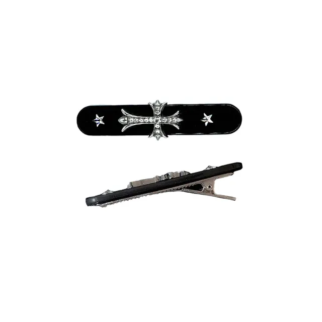 Cross pendant hair clip