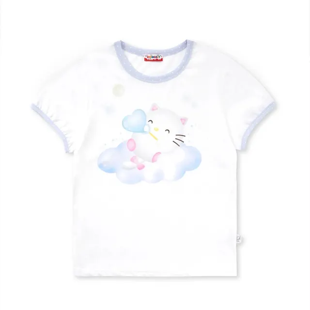 [X YOUNGART] BABY CAT Dot Ringer T-shirt