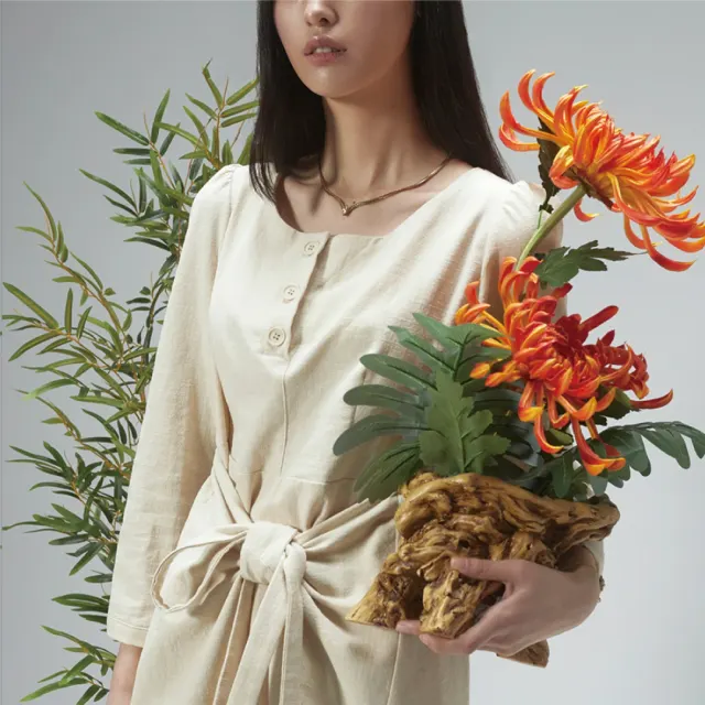 Goldfish dress(Oat)