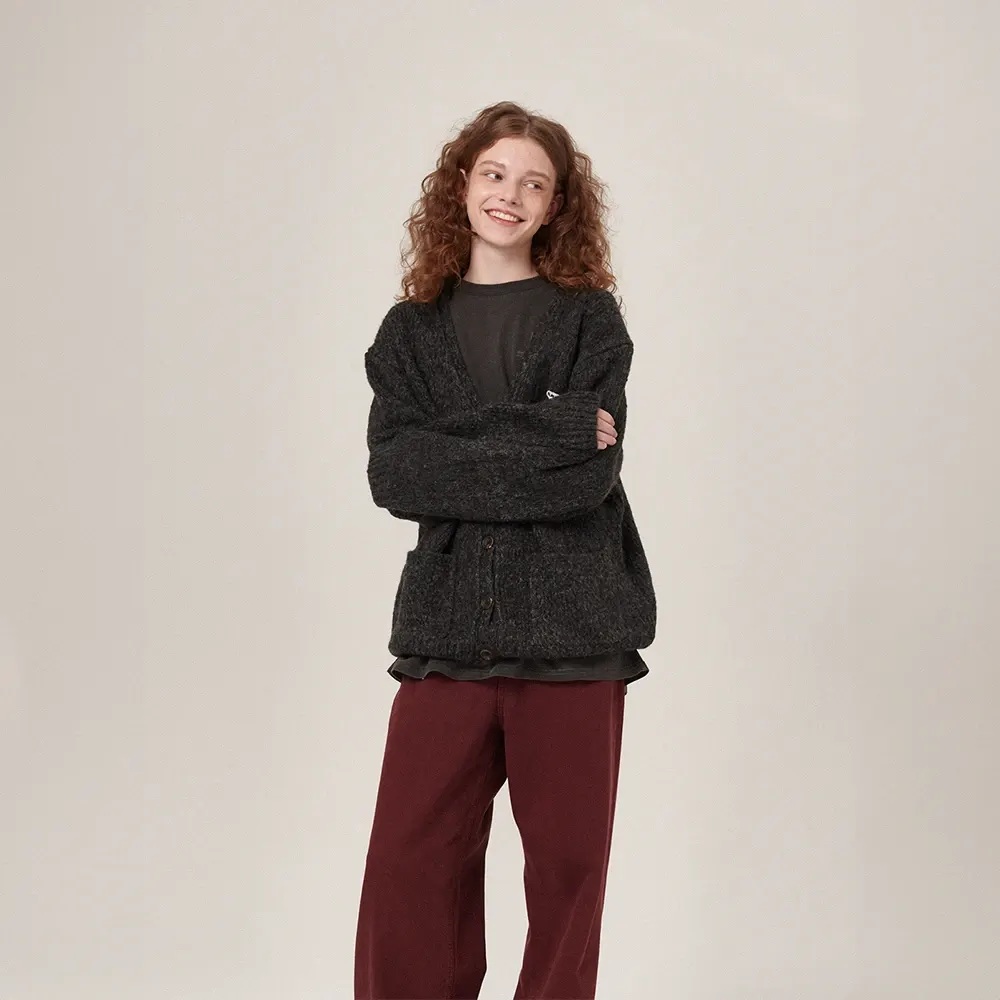 Krea Cardigan Charcoal