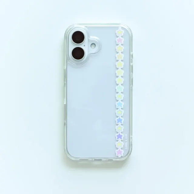 Rainbow Star Garland | Clear Case