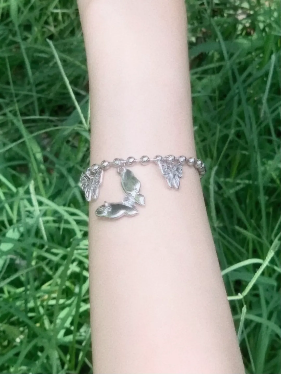 Forest butterfly bracelet