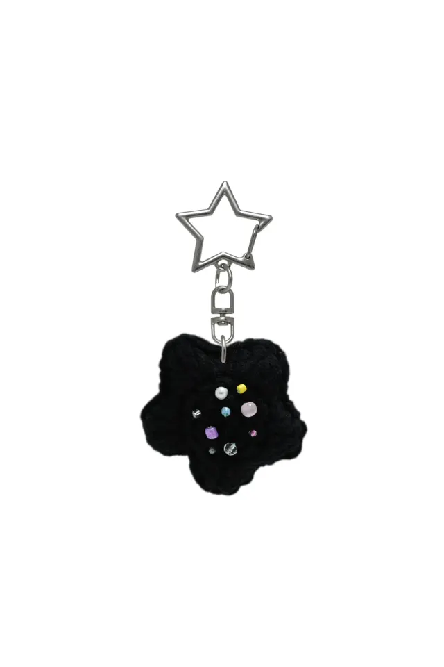 Lucky Star Key Ring ver 2 - Black