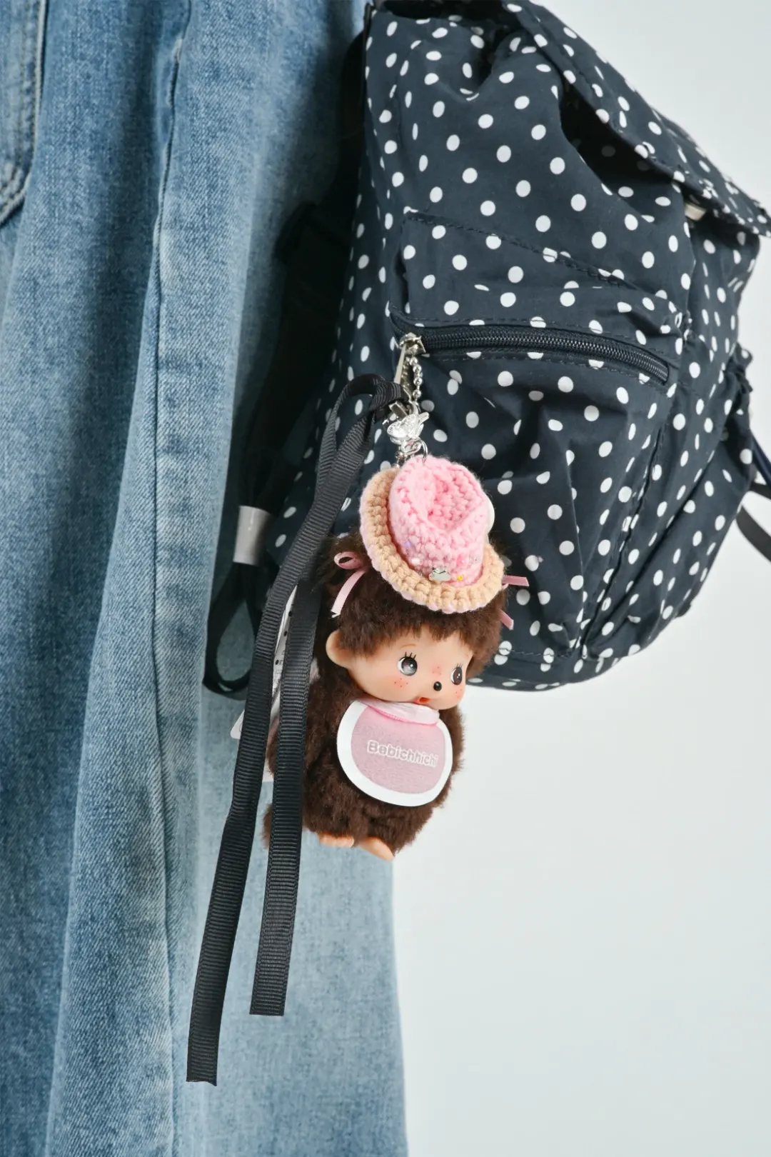 Western Cowboy Hat Key Ring - Pink
