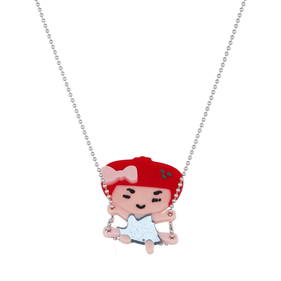 [X DALKI] SWING DALKI Necklace (Blue)