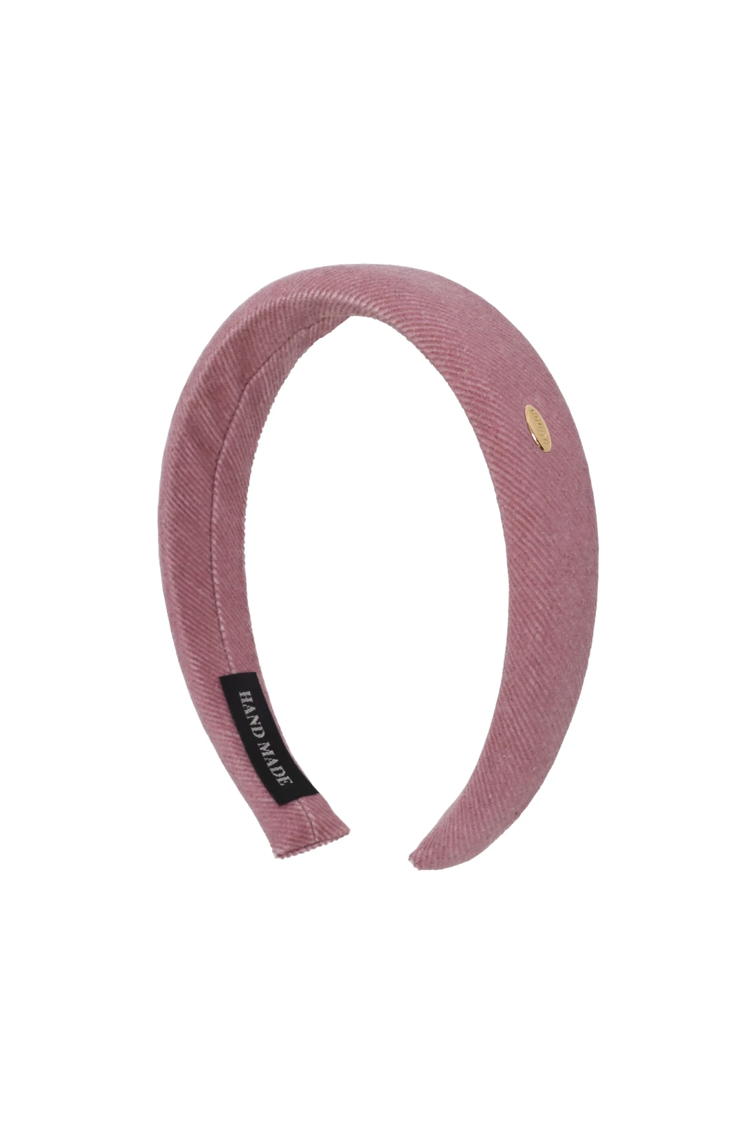 Shu Shu Corduroy Hair Band - Mauve Pink - 39Fashion