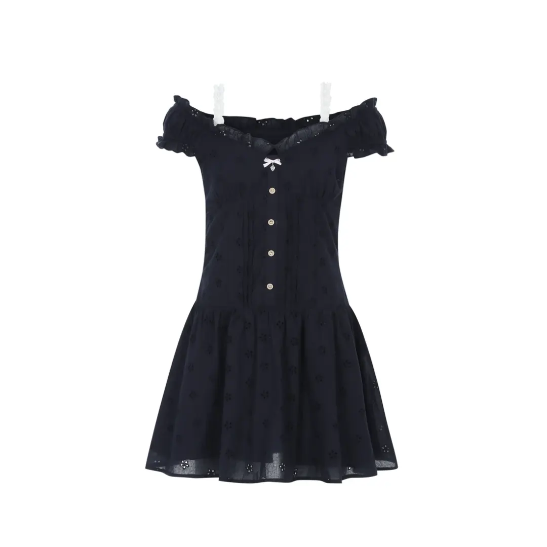 Dear milky dress(Twilight navy)