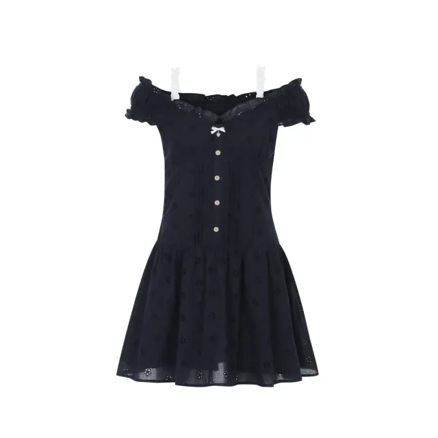 Dear milky dress(Twilight navy)