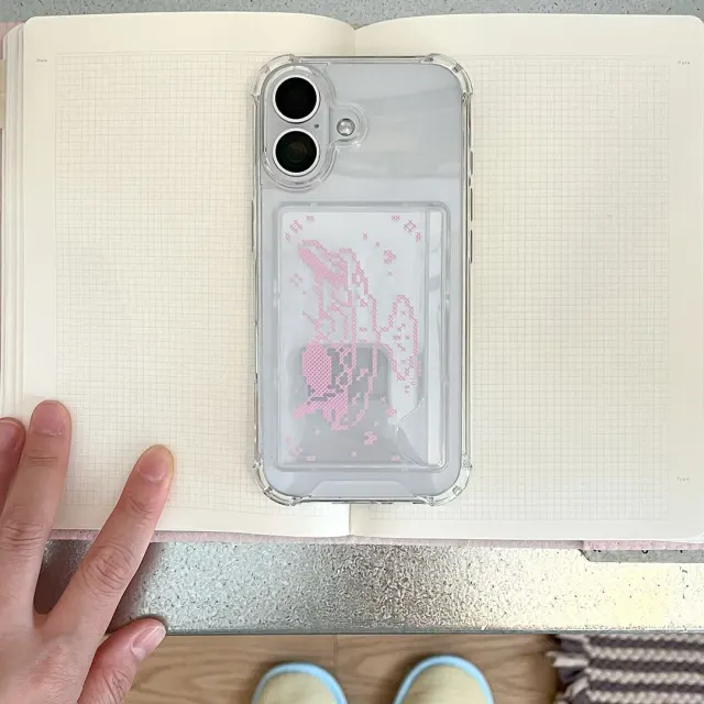 [Jelly Hard Case] Parfait Case - Pink