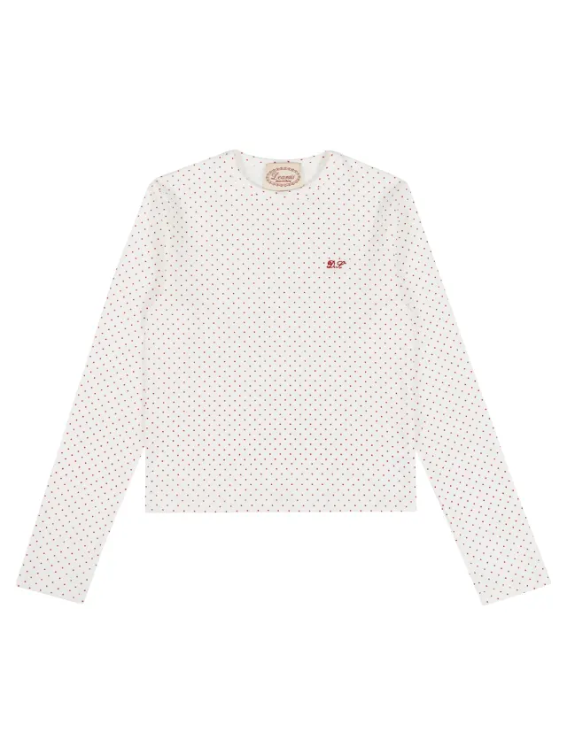 Dot long sleeve (Red dot)